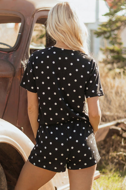 Sunny Polka Dot Lounge Set