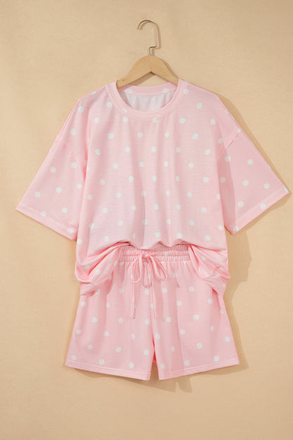 Sunny Polka Dot Lounge Set